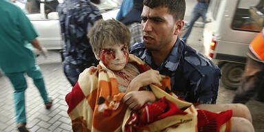 Gaza Kind verletzt
