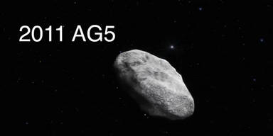 Kollisionskurs: Asteroid rast auf Erde zu
