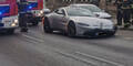 Crash mit Aston Martin sorgte für Stau in Wien