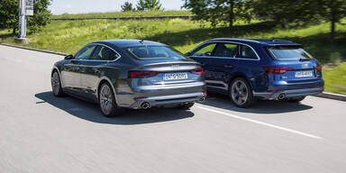 Audi A4 und A5 mit Erdgas-Antrieb starten