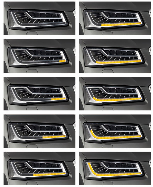 Neuer Audi A8 kommt mit Super-LED-Licht