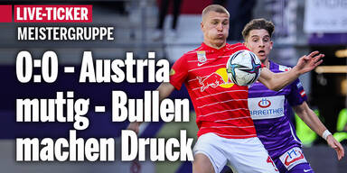 Salzburg plant Meister-Coup gegen Austria