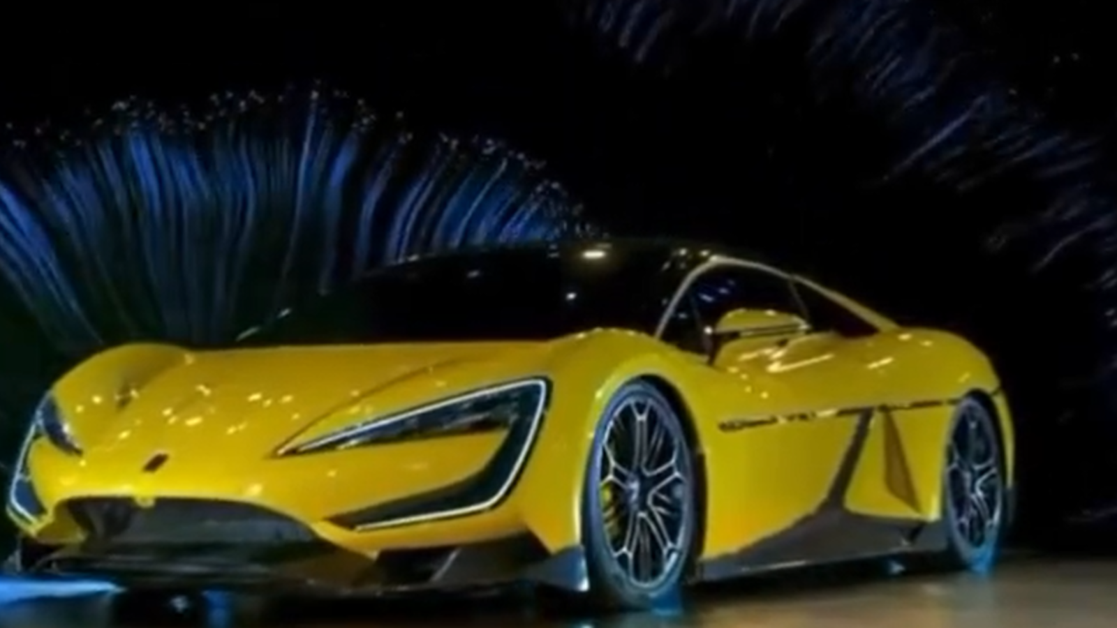 Dieses Auto soll aus dem Stand springen können