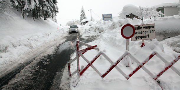 Größtes Schnee-Chaos des Jahrhunderts