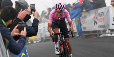 Radprofi Egan Bernal bei der Giro d'Italia