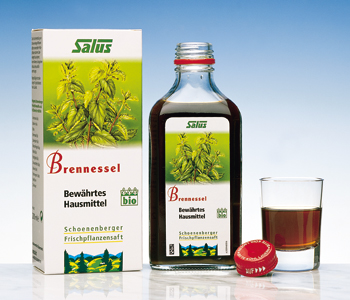 Bewährtes Hausmittel - Brennessel Saft