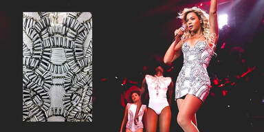 Beyoncé bestreitet Tournee in Versace