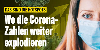 Wo die Corona-Zahlen weiter explodieren