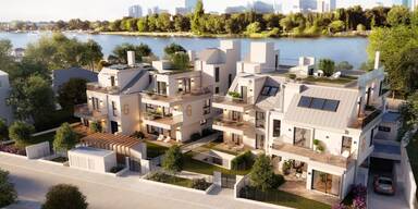 Baubeginn für 14 exklusive Wohnungen an der Alten Donau