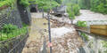 Hochwasser: Bahn unterbrochen