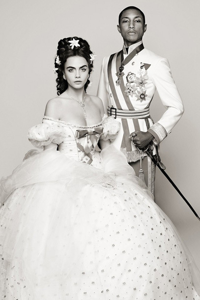 Cara Delevingne Pharrell Chanel