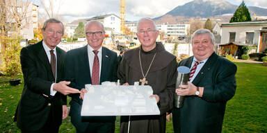Caritas Salzburg und Pfarre Herrnau starten Bau