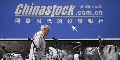 Chinas Börsen mit größtem Einbruch seit 4 Jahren