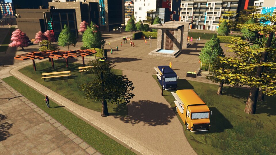 Cities: Skylines – Plazas and Promenades ist ab sofort für PC und Konsole erhältlich