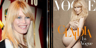 Schwangere Schiffer nackt auf Vogue