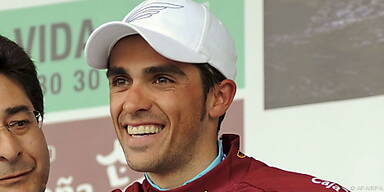 Contador auf der Siegerstraße