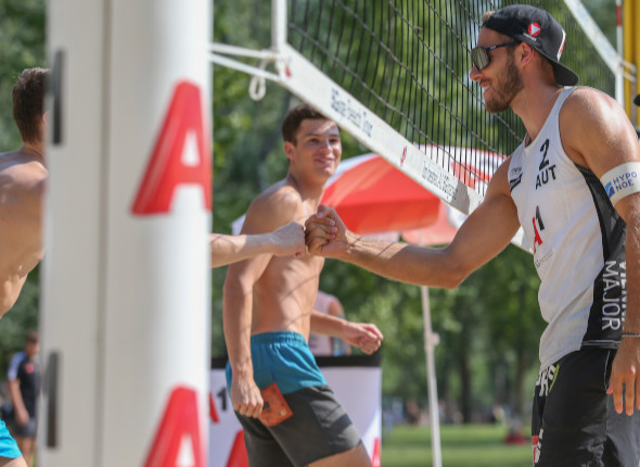Europäische Top-Athleten in Österreichs Freibädern