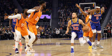 Warriors & Curry stoppen Siegeszug der Suns