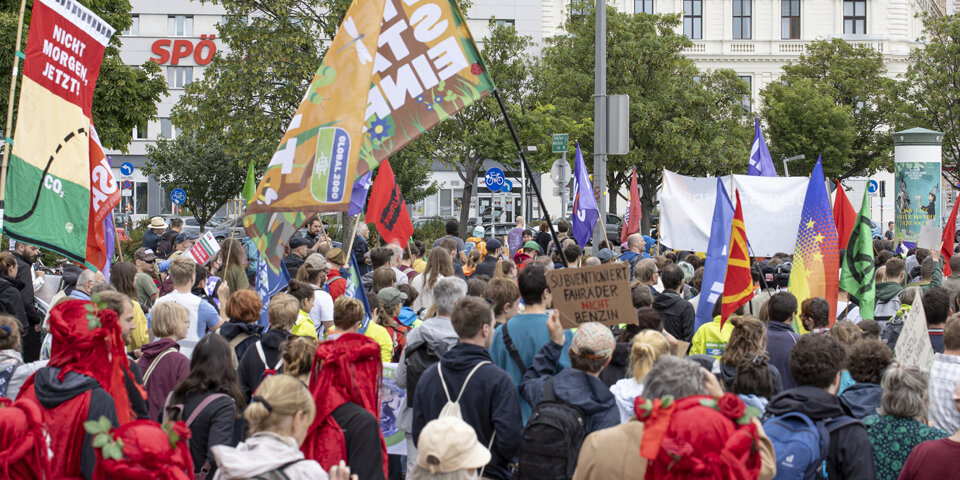 1.500 Teilnehmer bei Demo gegen Wiener Stadtstraße