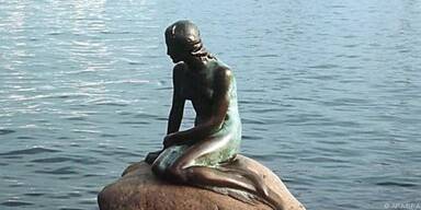 Die Meerjungfrau ist Wahrzeichen Kopenhagens