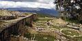 Die Ruinenstadt Kuelap im Norden Perus