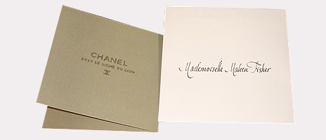 Einladung Chanel