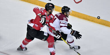 Eishockey-Team mit 1:8-Debakel gegen Lettland