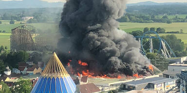 Europa-Park Großbrand Feuer