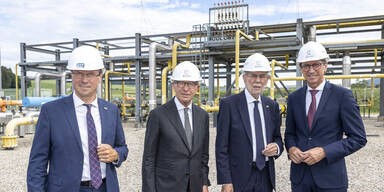Gasspeicher der Salzburg AG zu 90 % gefüllt
