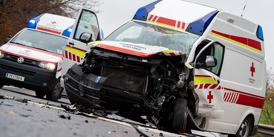 Unfall Rettungswagen