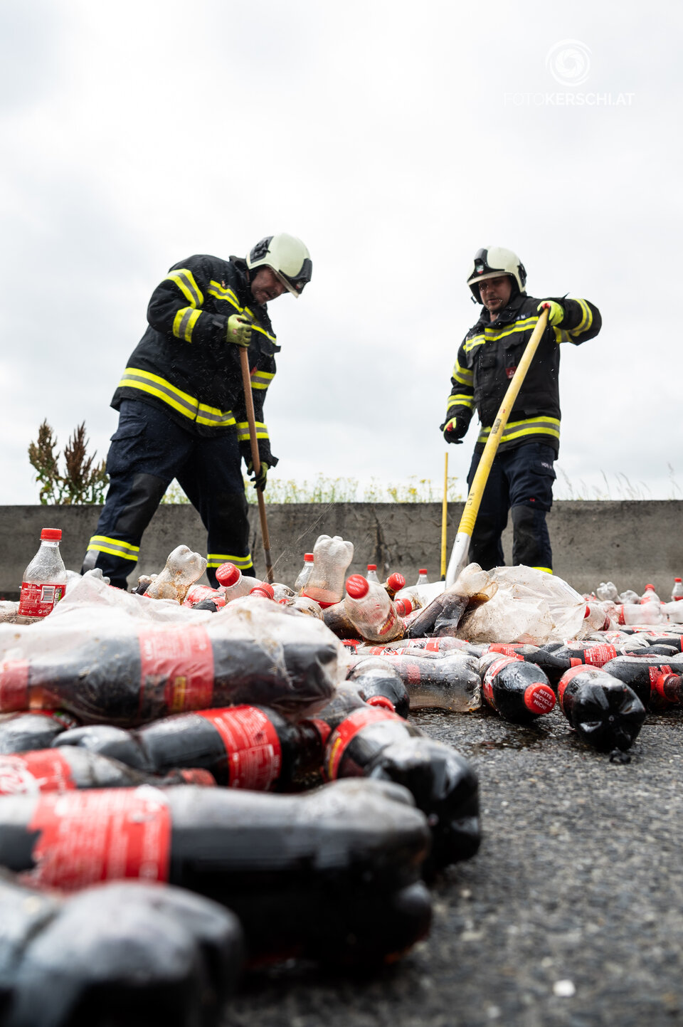 Cola-Crash sorgt für Mega-Stau auf der Westautobahn