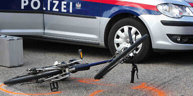 Fahrrad-Unfall