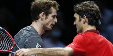 Federer führt Wien-Sieger Murray vor