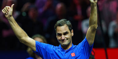 Federer: Emotionaler Abschied unter Tränen