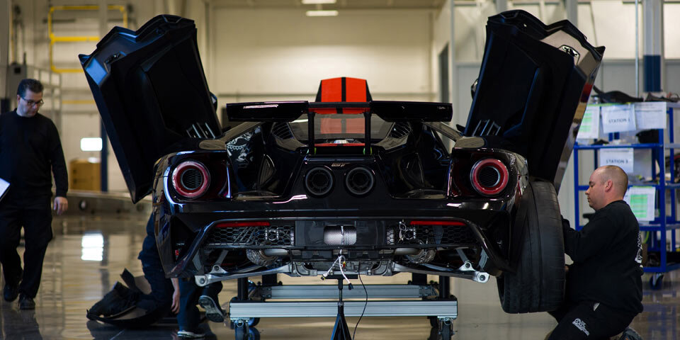 Jetzt ist der neue Ford GT endlich fertig