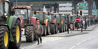 Frankreichs Bauern protestieren