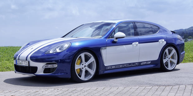 Getunter Panamera knackt 2 Rekorde