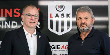 LASK-Bosse Gruber und Werner.