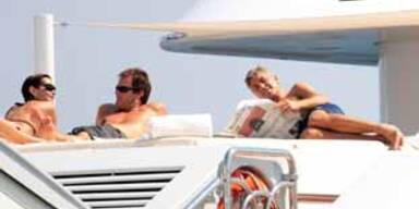 George Clooney macht mit Cindy Crawford Urlaub KONSOLE