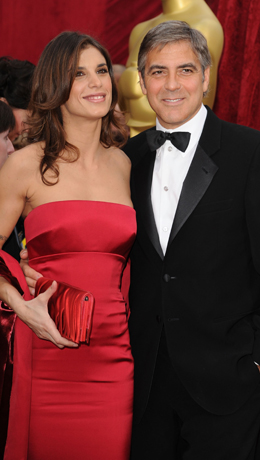 George Clooney und Elisabetta Canalis