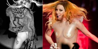 Lady Gaga twittert ihren nackten Po