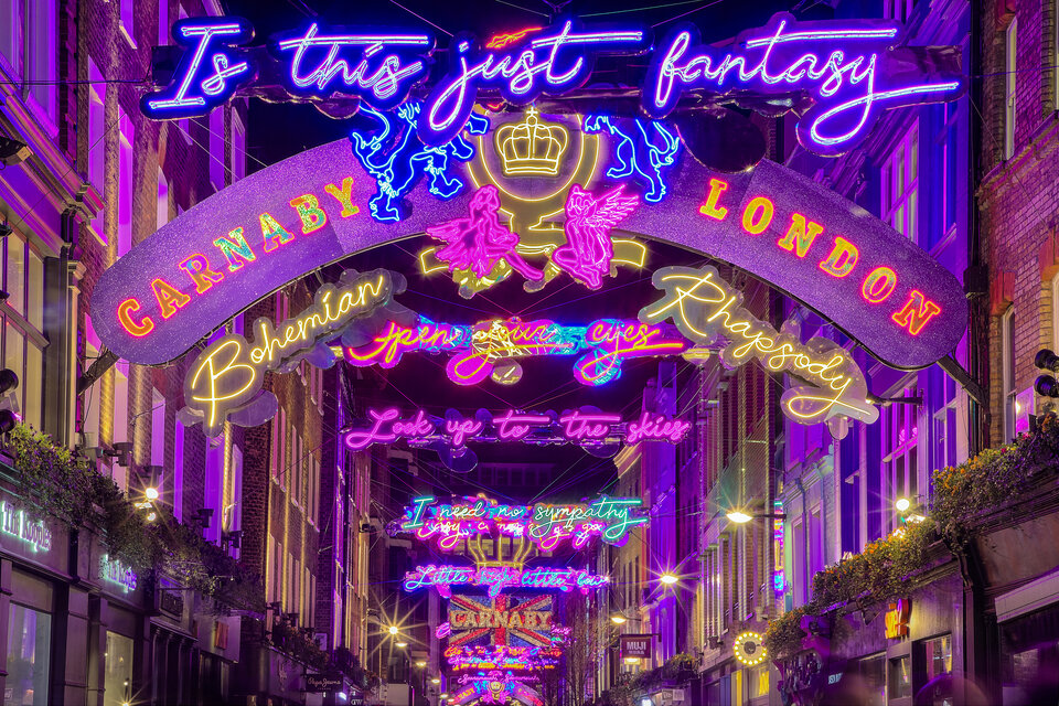 Trend-Hotspot. In der Carnaby Street in Soho spielt sich das Nachtleben ab.