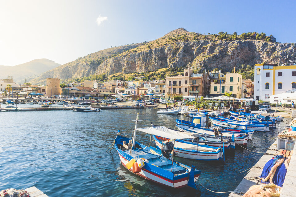 Fischerhafen Mondello.