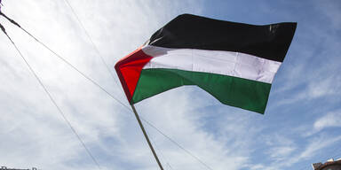 13-Jähriger entwendet Fahne: "Free Palästina"