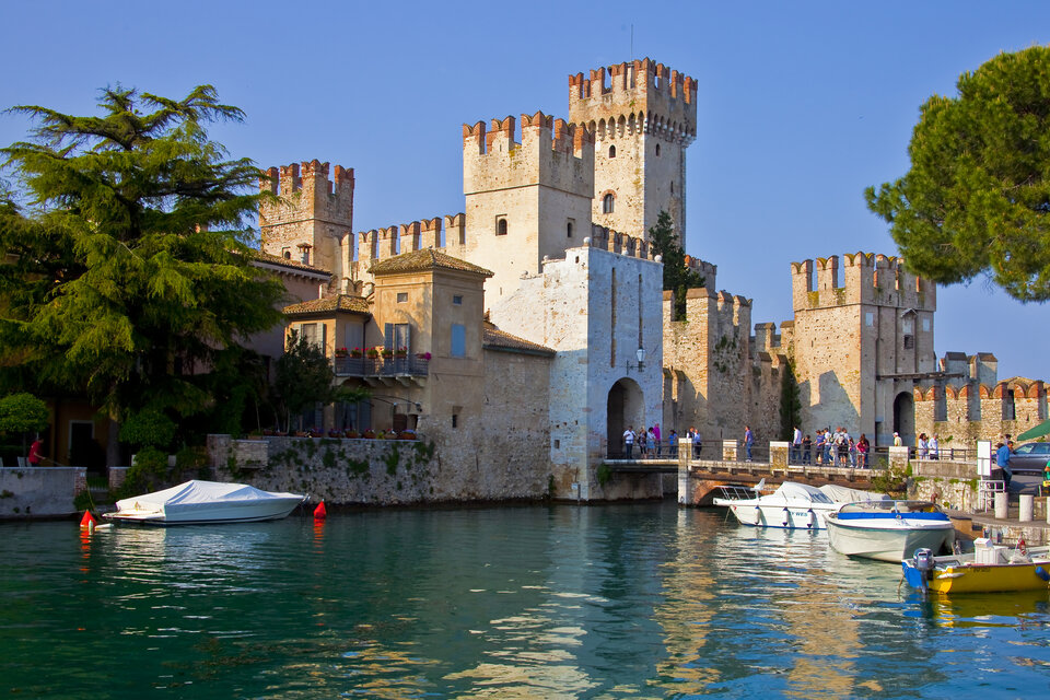 Scaliger Schloss in Sirmione.