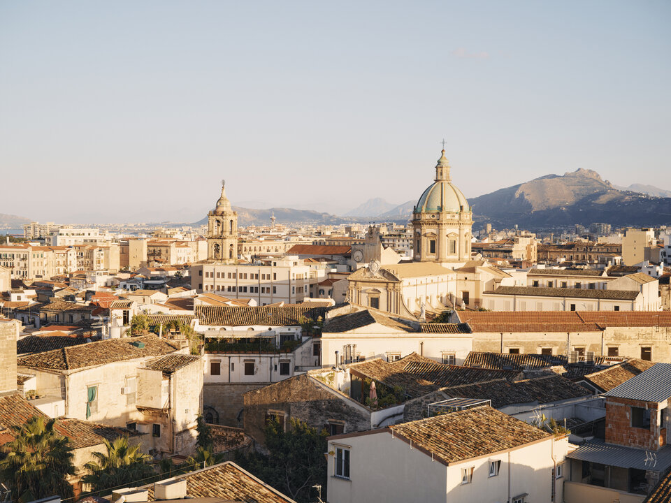 Die Hauptstadt Palermo.