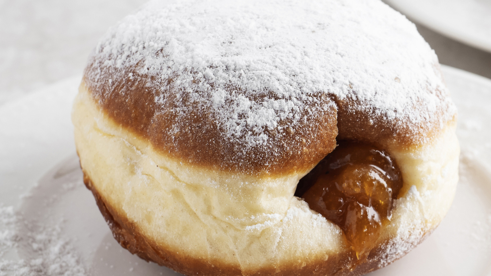 Krapfen mit Marmeladenfüllung