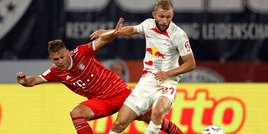 Bayern gegen Leipzig Kimmich Laimer