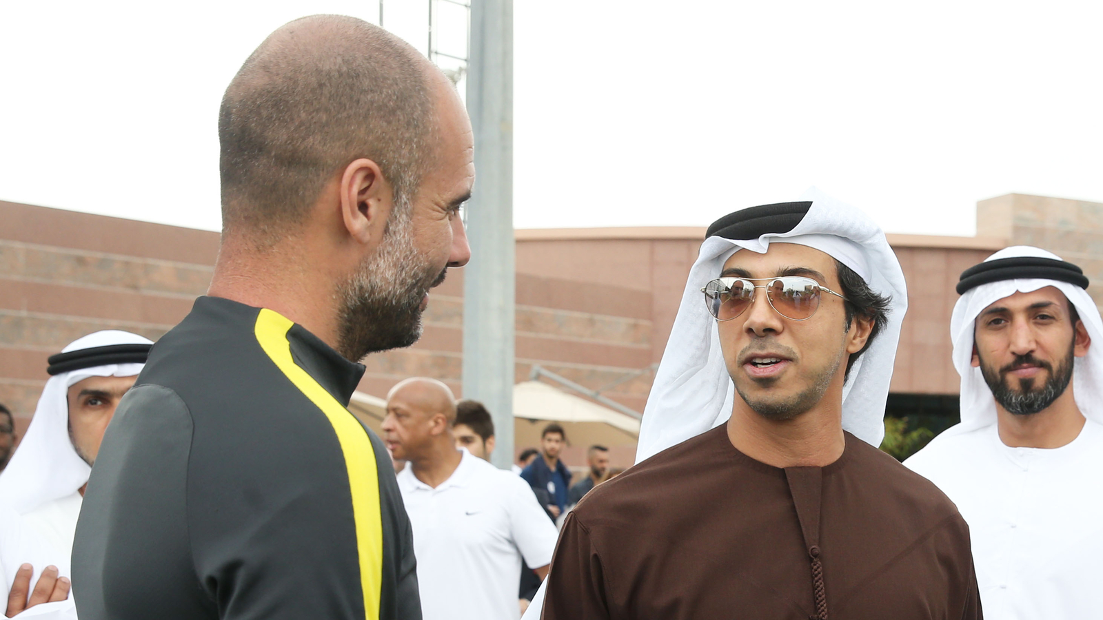 ManCityScheich Mansour bin Zayed Al Nahyan macht in Istanbul eine