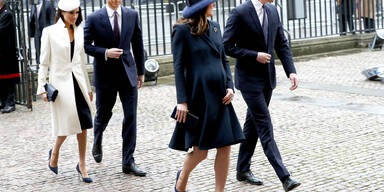 Royals beim Commonwealth Day Service